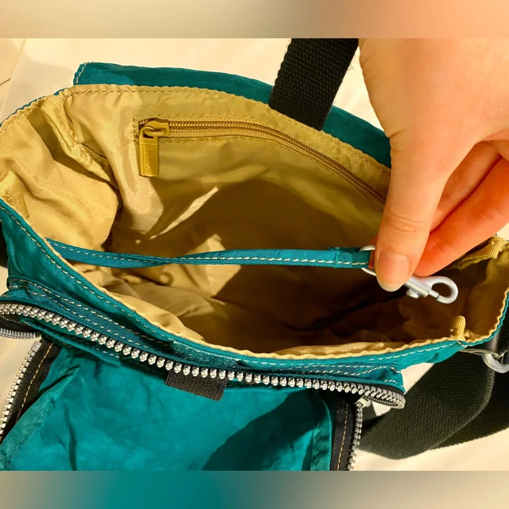 Kipling Crossbody Bag Turquoise Gorpcore - Picture 10 of 10